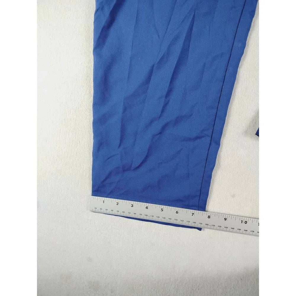 Nike Track Pants Mens Large Blue Dri-FIT Woven Elastic Waist Pockets‎ Athletic